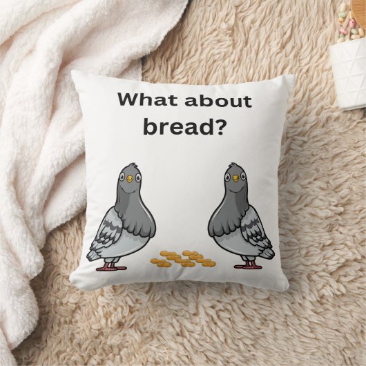 Hoe zit het met brood? kussen (Deken)