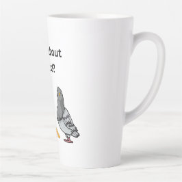 Hoe zit het met brood? latte mok