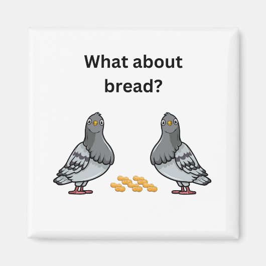 Hoe zit het met brood? magneet (Voorkant)