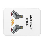 Hoe zit het met brood? magneet (Horizontaal)