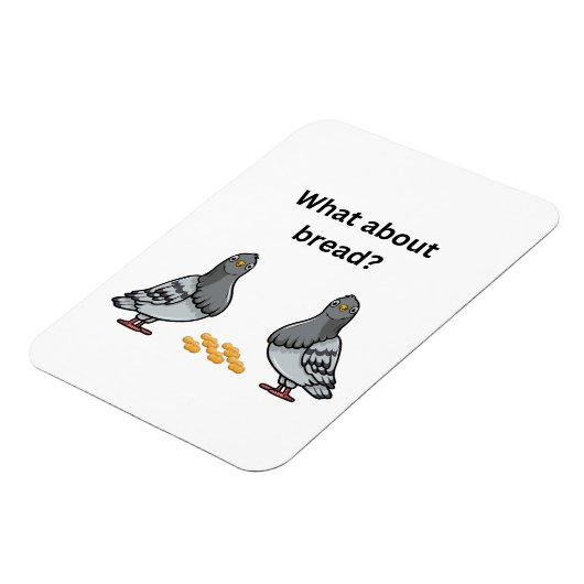 Hoe zit het met brood? magneet (Linkerzijde)