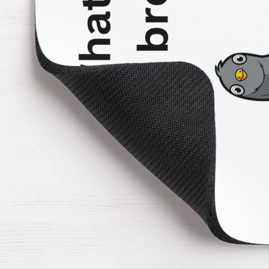 Hoe zit het met brood? muismat (Hoek)