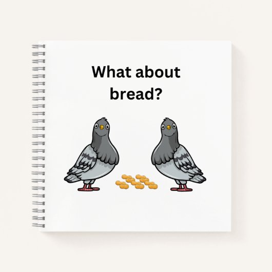 Hoe zit het met brood? notitieboek (Voorkant)