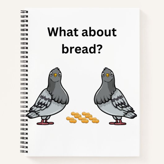 Hoe zit het met brood? notitieboek (Voorkant)