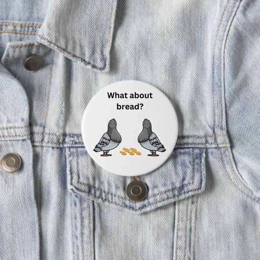 Hoe zit het met brood? ronde button 7,6 cm (In situ)