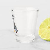 Hoe zit het met brood? shot glas (Rechts)