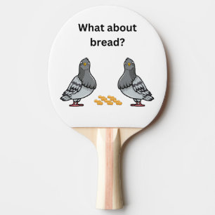 Hoe zit het met brood? tafeltennisbatje