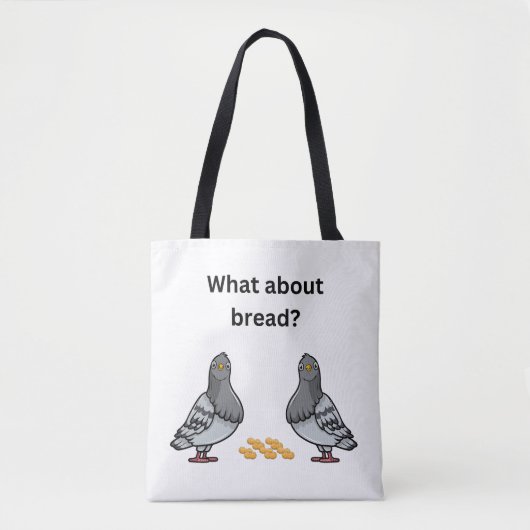 Hoe zit het met brood? tote bag (Voorkant)