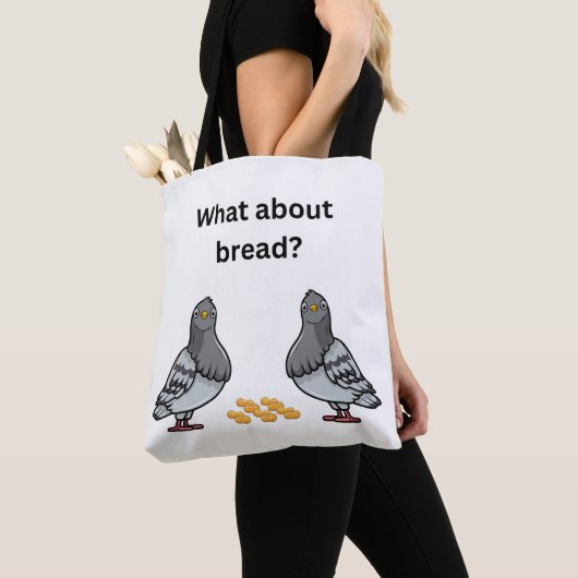 Hoe zit het met brood? tote bag (Dichtbij)