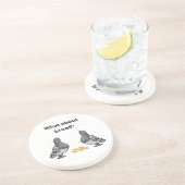 Hoe zit het met brood? zandsteen onderzetter (Zijkant)