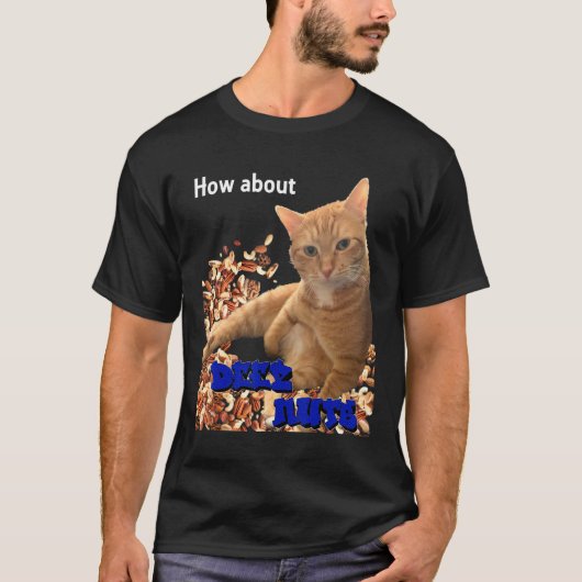 Hoe zit het met Deez Nuts Cat 1 T-shirt (Voorkant)