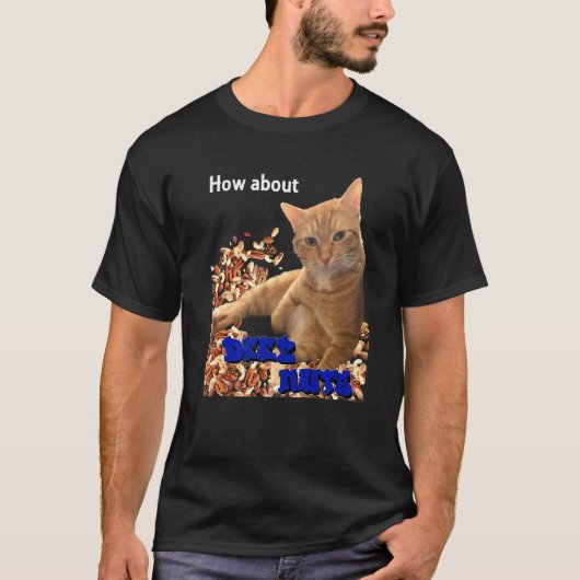 Hoe Zit Het Met Deze Noten Kat  1 T-shirt (Voorkant)