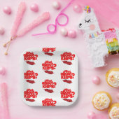 Hoe zit het met Kebab? Betonvlees Papieren Bordje (Feest)