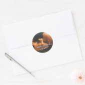 "Hoe zit het met mijn keuze?" Ronde Sticker (Envelop)