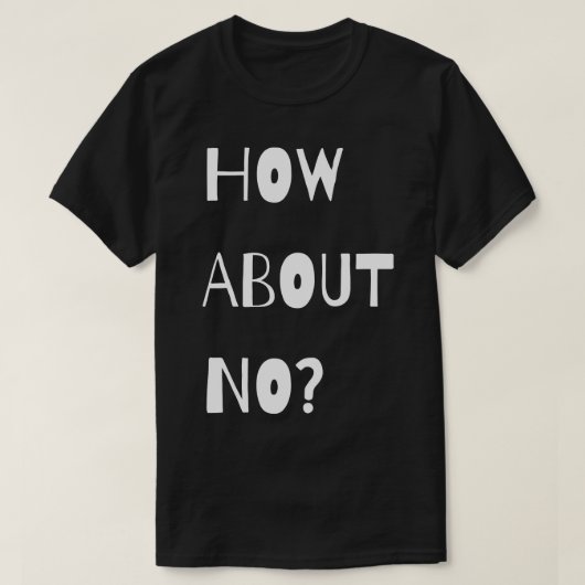 hoe zit het met t-shirt (Design voorkant)