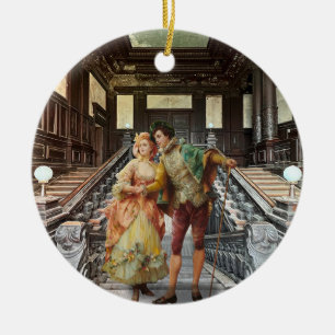Hoed af! keramisch ornament