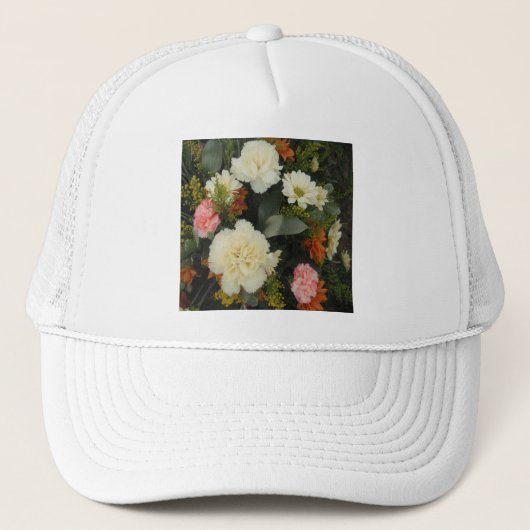 Hoed Anjer Boeket Trucker Pet (Voorkant)