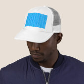 Hoed Baby Blau Glitter Trucker Pet (In situ)