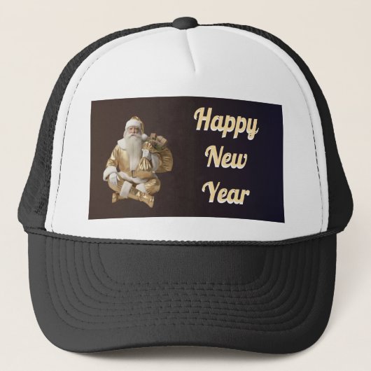 Hoed feesttijd trucker pet (Voorkant)