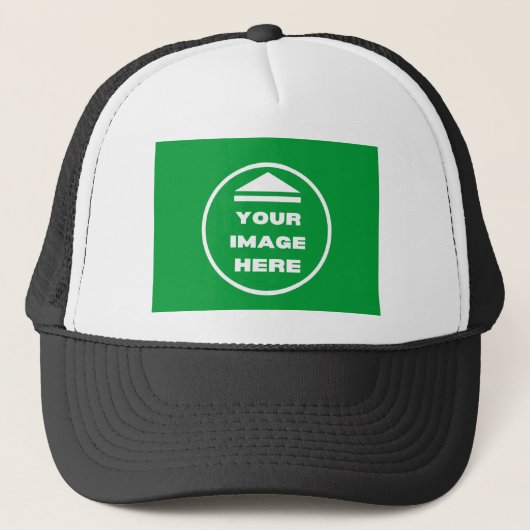 Hoed - Gepersonaliseerd - Afbeelding / Tekst toevo Trucker Pet (Voorkant)