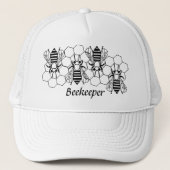 Hoed - Imker Trucker Pet (Voorkant)
