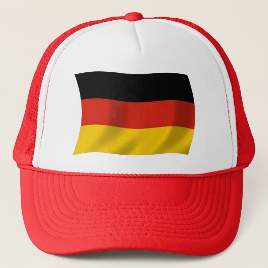 Hoed met Duitse vlag Trucker Pet (Voorkant)