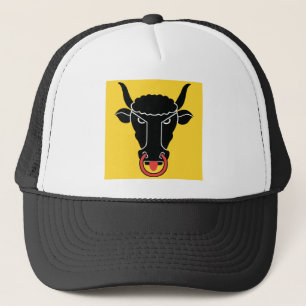 Hoed met vlag van kanton Uri, Zwitserland Trucker Pet