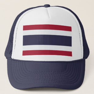 Hoed met vlag van Thailand Trucker Pet