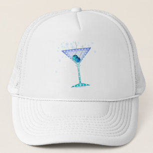 Hoed, pet - BLAUWE MARTINI