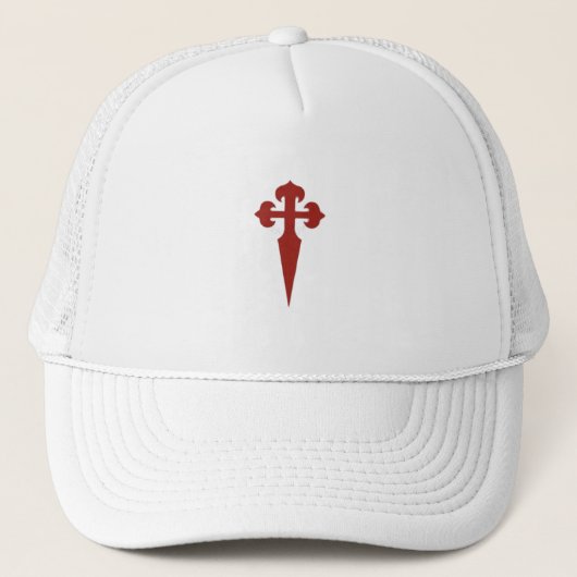 Hoed Sint-Jacobsweg Trucker Pet (Voorkant)