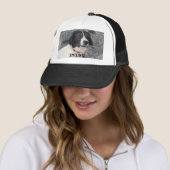 Hoed Sprollie Bezoekt Kasteel Lachend Trucker Pet (In situ)