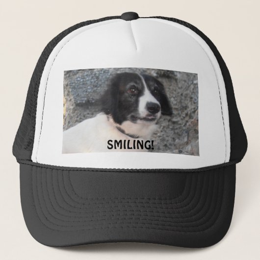 Hoed Sprollie Bezoekt Kasteel Lachend Trucker Pet (Voorkant)