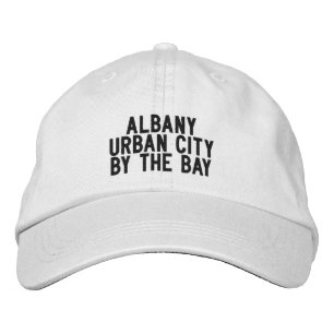 Hoed uit Albany California Geborduurde Pet