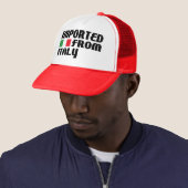 Hoed uit Italië geïmporteerd Trucker Pet (In situ)
