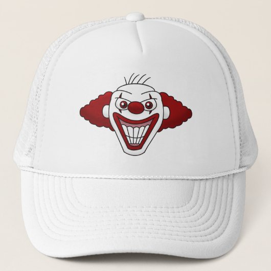 Hoed van Boosaardige Clowns Trucker Pet (Voorkant)