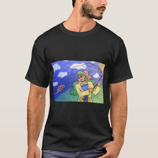Hoed-visserij T-shirt (Voorkant)