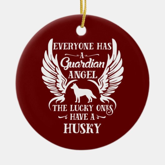 Hoedangel Keramisch Ornament (Voorkant)