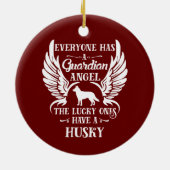 Hoedangel Keramisch Ornament (Achterkant)