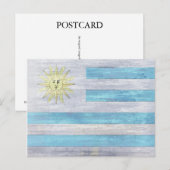 Hoedanige vlag briefkaart (Voorkant / Achterkant)