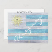 Hoedanige vlag briefkaart (Voorkant / Achterkant)