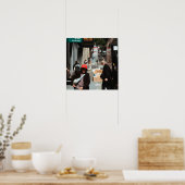 Hoeden en schaduw poster (Keuken)