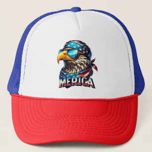 Hoeden merika veteranen trucker pet