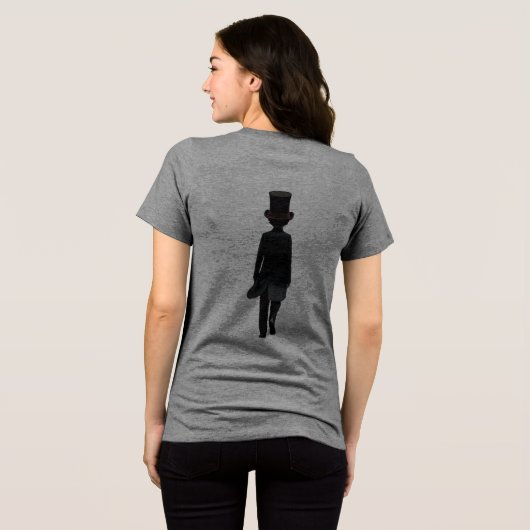 Hoedentocht Tri-Blend Shirt (Achterkant volledig)