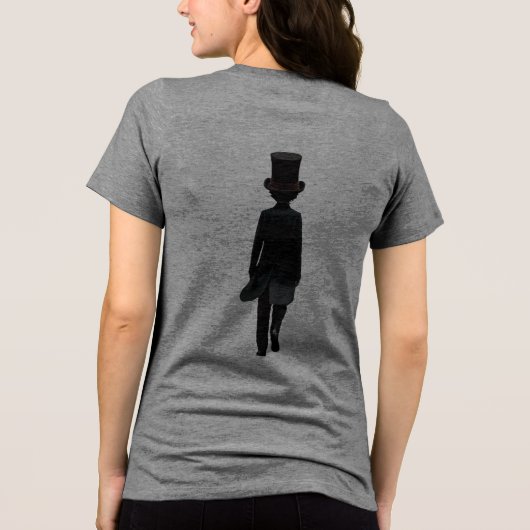 Hoedentocht Tri-Blend Shirt (Achterkant)