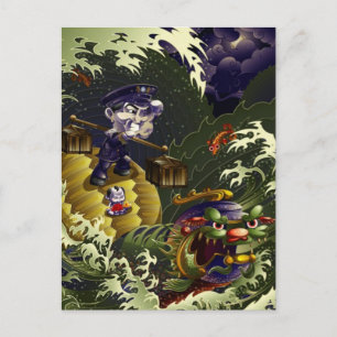 hoeder van de zuidschildpad briefkaart