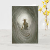 Hoeder van het Bos Licht Kaart (Gele Bloem)