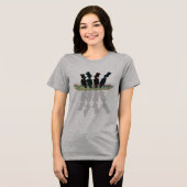 Hoedje in Schaduw Tri-Blend Shirt (Voorkant volledig)