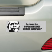 Hoedjes die hopen en veranderen werken voor u uit bumpersticker (Op auto)