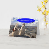 HOEDOWN IN DE KAART VAN DE VERJAARDAG VAN DE STAD (Gele Bloem)