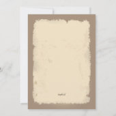 Hoedown Land Western  Kaart (Achterkant)